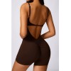 Гладкий комбенизон Shorts Body Canotta model 86